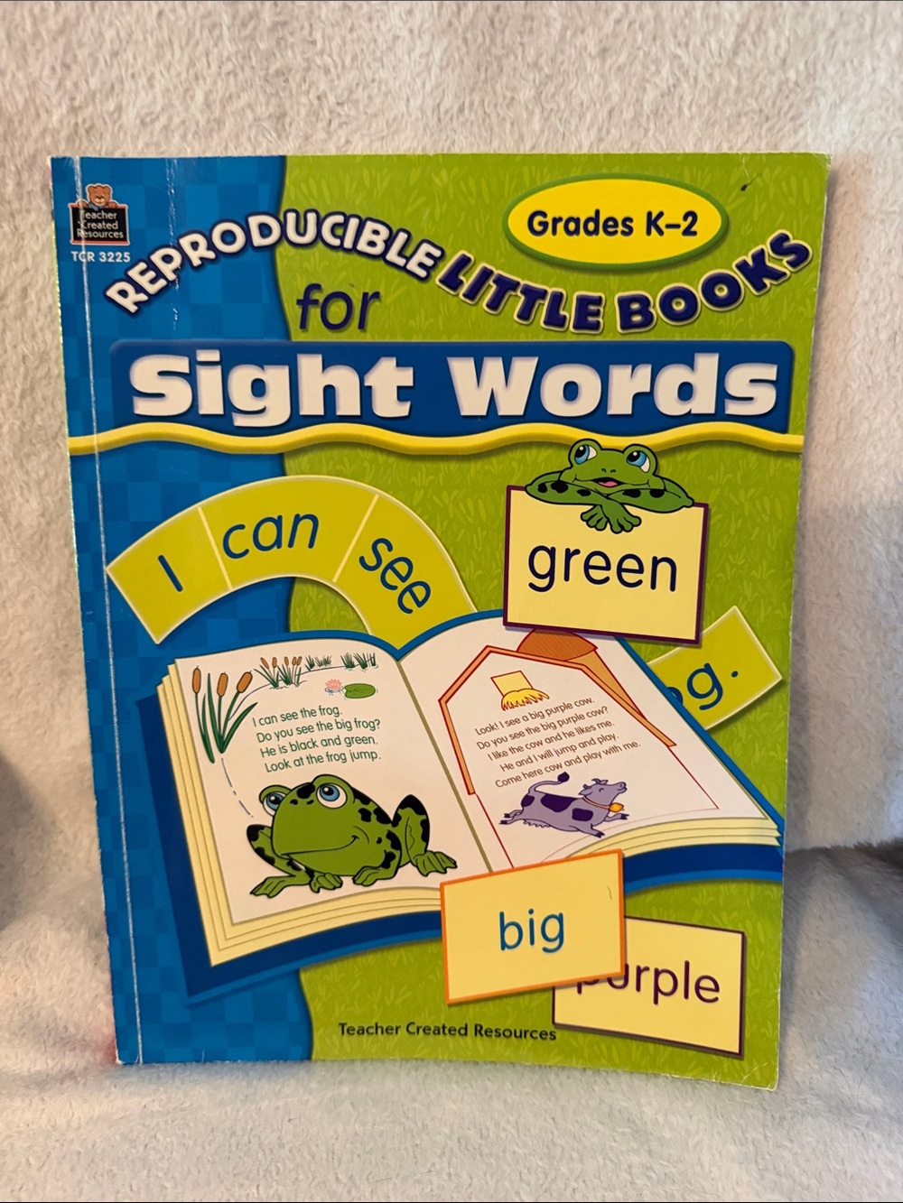 ‼️3/$10‼️ Reproducible Sight Words Book, Grades K-2, Unused
